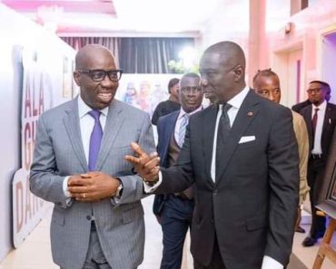 BREAKING: Governor Obaseki reconciles with his estranged deputy governor