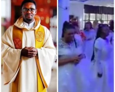 BREAKING: It’s disgusting – Nigerian Catholic priest, Fr. Kelvin Ugwu reacts to trending video of single women dressed in wedding gowns while praying for husbands