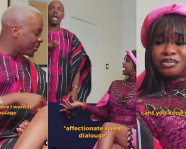 EXCLUSIVE: Enioluwa and Priscilla Ojo Make Waves on Social Media with Their Take on the Viral Husband and Wife Dialogue Clip [Video]