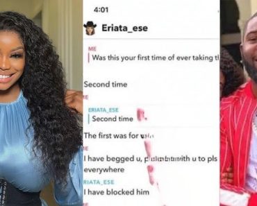 BREAKING: BBN Star Ese Eriata allegedly welcomes baby boy with married man, chat with man’s wife leaks
