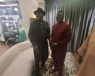 BREAKING: Ozekhome Welcomes Former President Goodluck Jonathan to Prestigious Delborough Hotel (Photos)