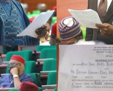 Appeal court affirms Hon. Godwin Offiono as duly elected Ogoja/Yala FC reps.