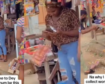 “Who go pay for the eggs?” – Beautiful lady accidentally breaks egg crate while trying to give her number to a man