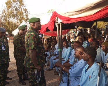 Christmas: CDS, Musa meets wounded personnel, motivates troops in Sokoto