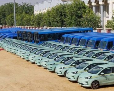 BREAKING: Petrol subsidy: Tinubu commissions Zulum’s 107 electric, gas buses, taxis
