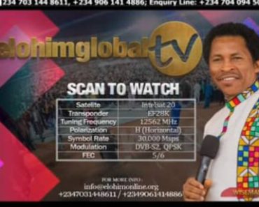 BREAKING: Wiseman Daniel Debuts Own Satellite TV  Channel, Elohimglobal.tv As Ministry Waxes Stronger