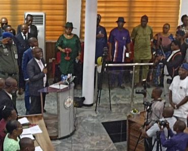 PHOTO STORY: Acting Governor Aiyedatiwa Presents 2024 Budget To Ondo Assembly