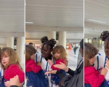 JUST IN: Tears, joy as viral nanny, Rosie returns to her employers, kids refuse to let go [VIDEO]