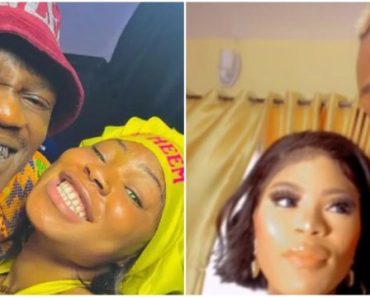“Go and learn how to dress from Portable first wife”- Fans tells Portable’s fourth baby mama, actress Asabi Simple (photos) ‎