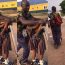 (VIDEO): “So beautiful to watch” – Nigerian dad sparks reactions as he carries his daughters to school on scooter