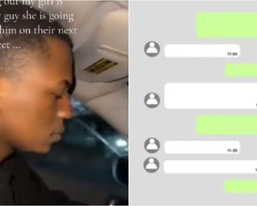 BREAKING: “I wish I never checked her phone” – Man heartbroken shares chat he saw on girlfriend’s phone